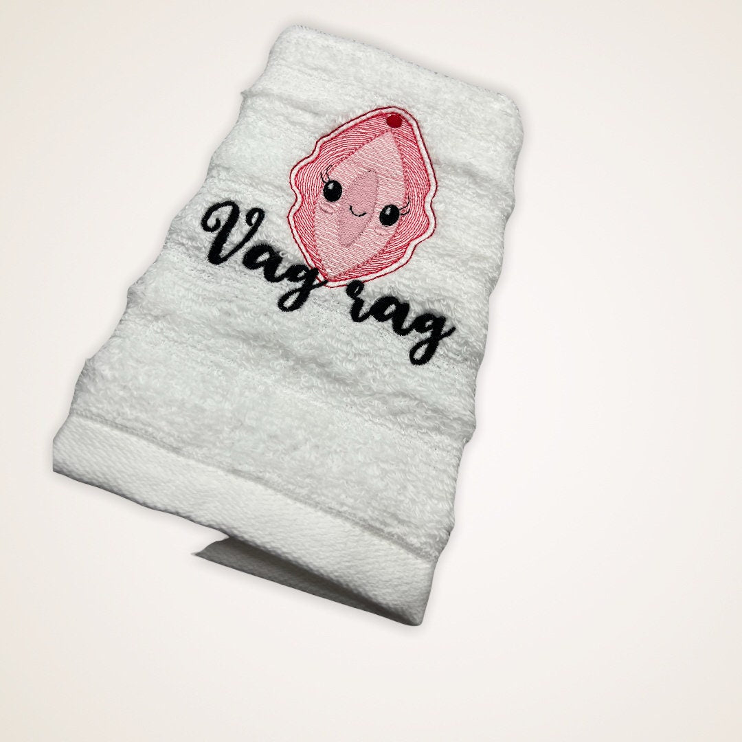 Cum Rag Vag Rag Set, His and Hers Towel Set, Gift for Him, Gift