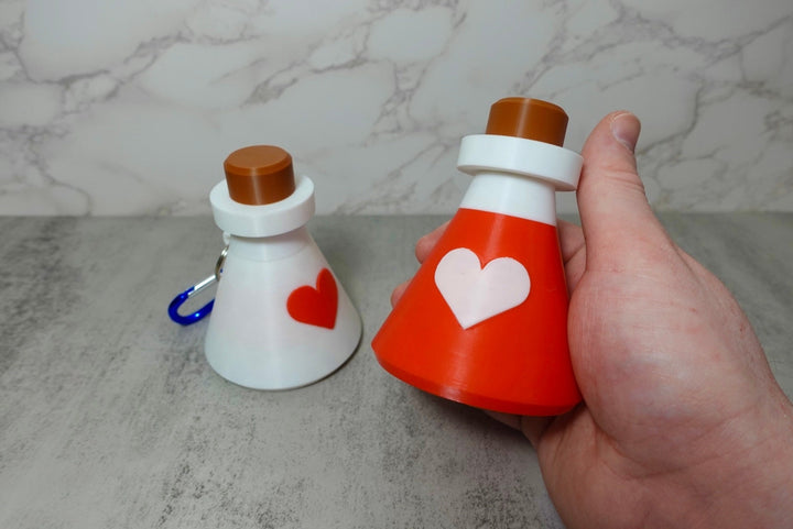 Love Potion Stash Jar - OSRS Inspired Cosplay Prop for Wizards and Adventurers