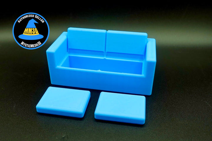 Stash Sofa Mini Organizer - Personalized 3D Printed Hidden Storage Decor