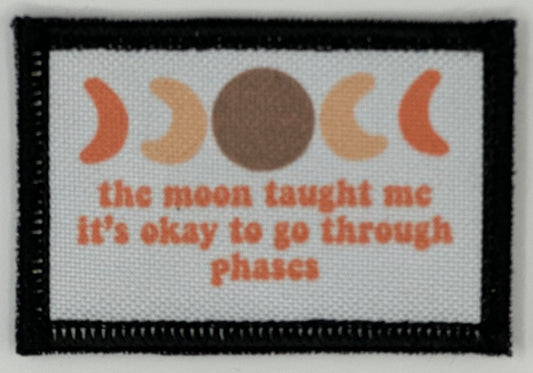 a picture of a patch with a quote on it