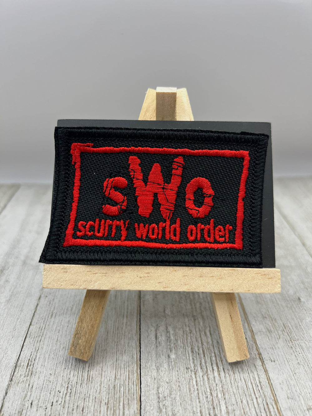 Patch with SWO Scurry World Order