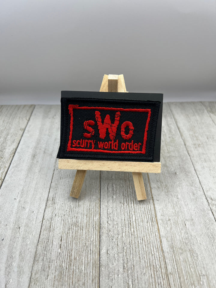 Patch with SWO Scurry World Order