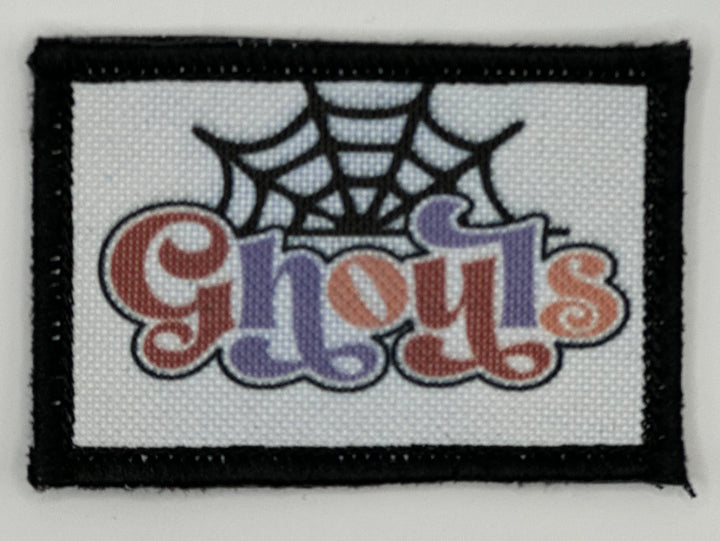 a picture of a spider web with the word glyls on it