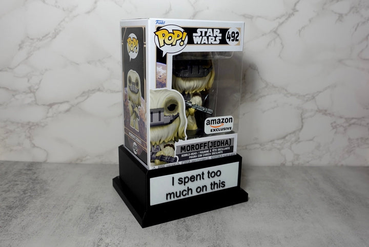 Custom Funko Pop Trophy Display Stand | 3D Printed Personalized Collector's Showcase | Pop Culture Accessory | Stylish Gift for Enthusiasts