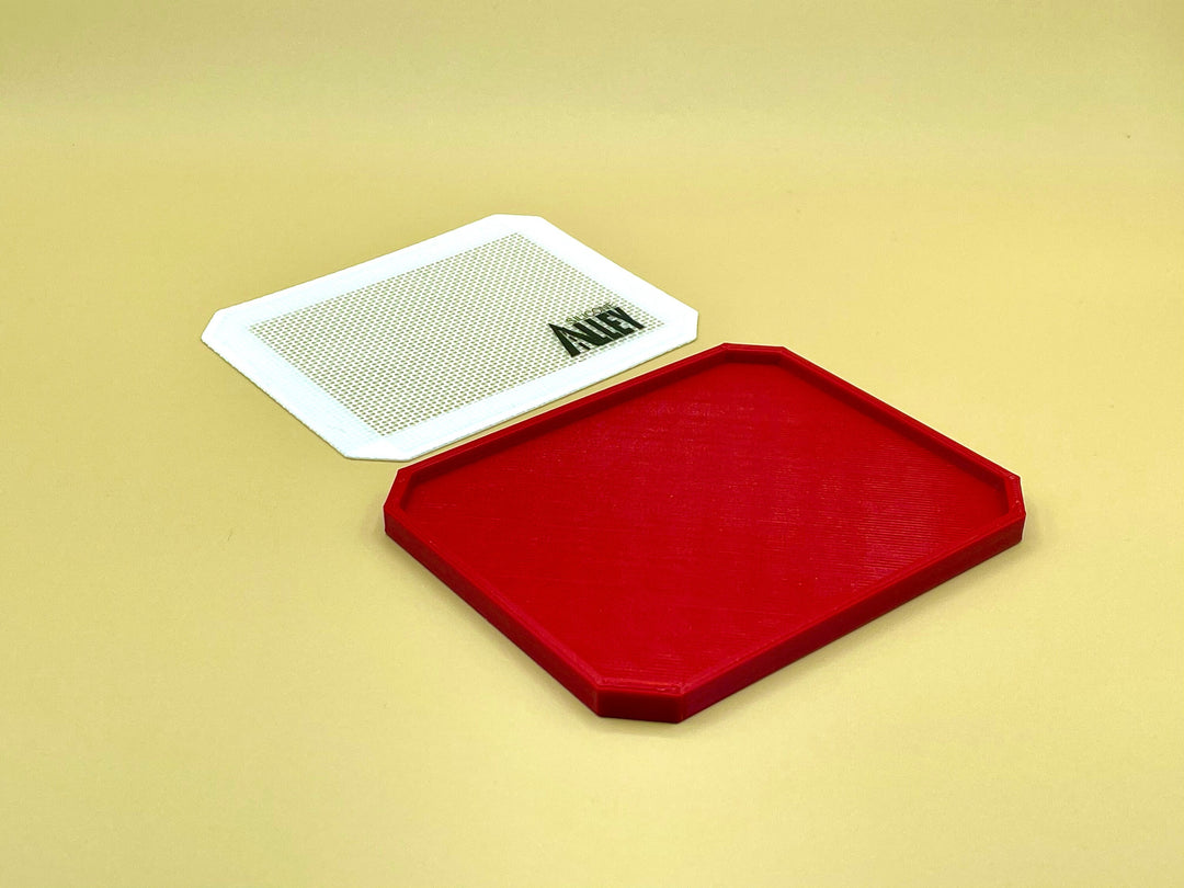 Premium Silicone Mat Tray for Dabbing | Lightweight Functional Mat Tool Tray | Smoker Needs | Dab Mat