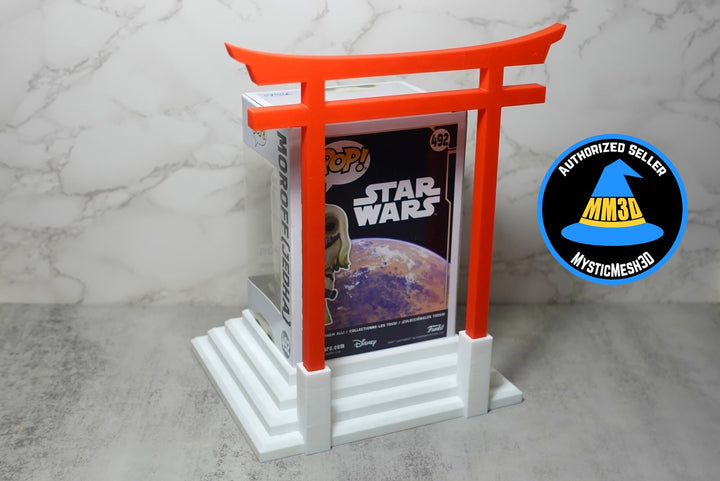 Funko Pop Shrine Display Stand | Unique Collector's Decor | Custom Color 3D Printed | Geeky Funko Pop Culture Shrine | Novelty Gift