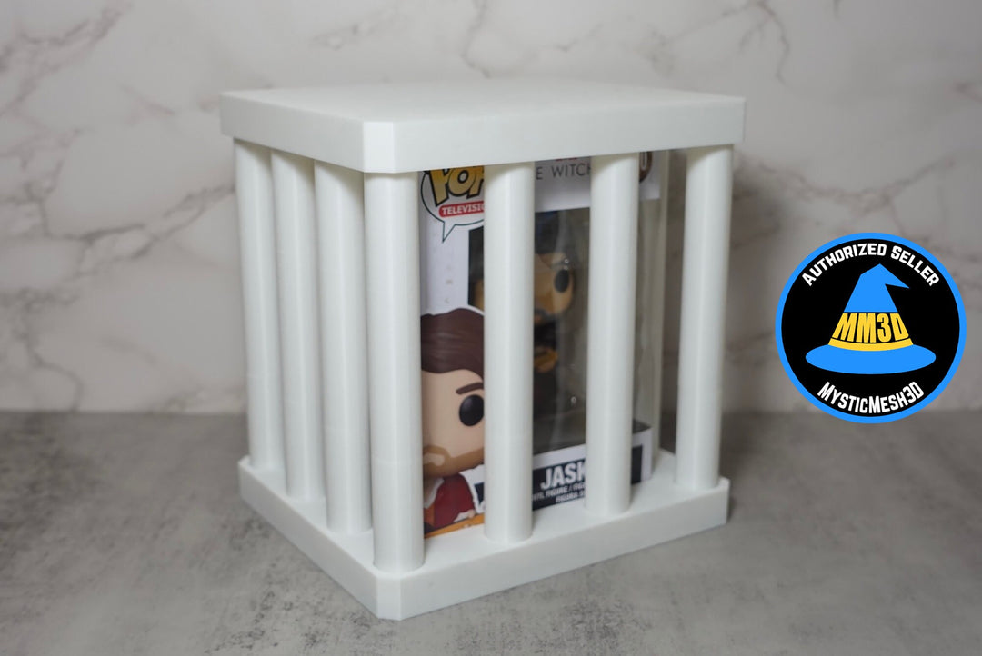 Dual Funko Pop Display | Shrine and Cage Stacking Stand | Versatile Display Case | Gift Idea | 3D Printed Custom Color | Collector Showcase