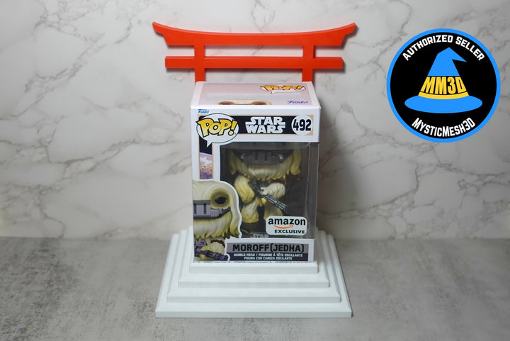 Dual Funko Pop Display | Shrine and Cage Stacking Stand | Versatile Display Case | Gift Idea | 3D Printed Custom Color | Collector Showcase