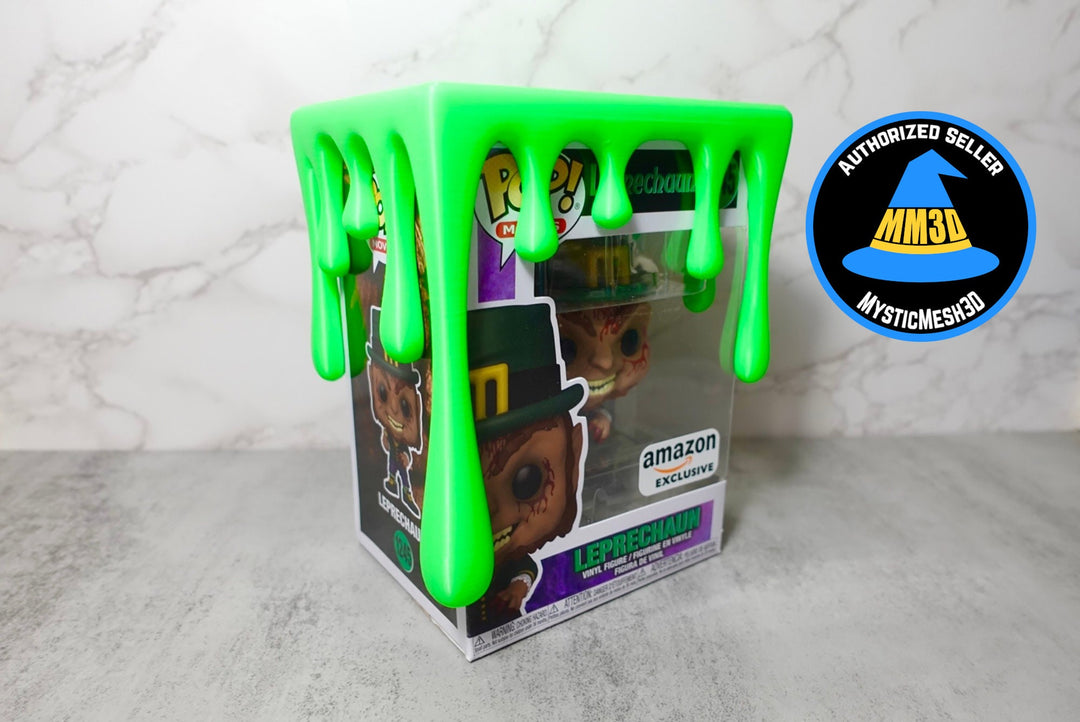 Slime Funko Pop Display | 3D Printed Collector Stand | Geeky Unique Theme | Custom Vinyl | Man Cave Decor | Novelty Display Solution