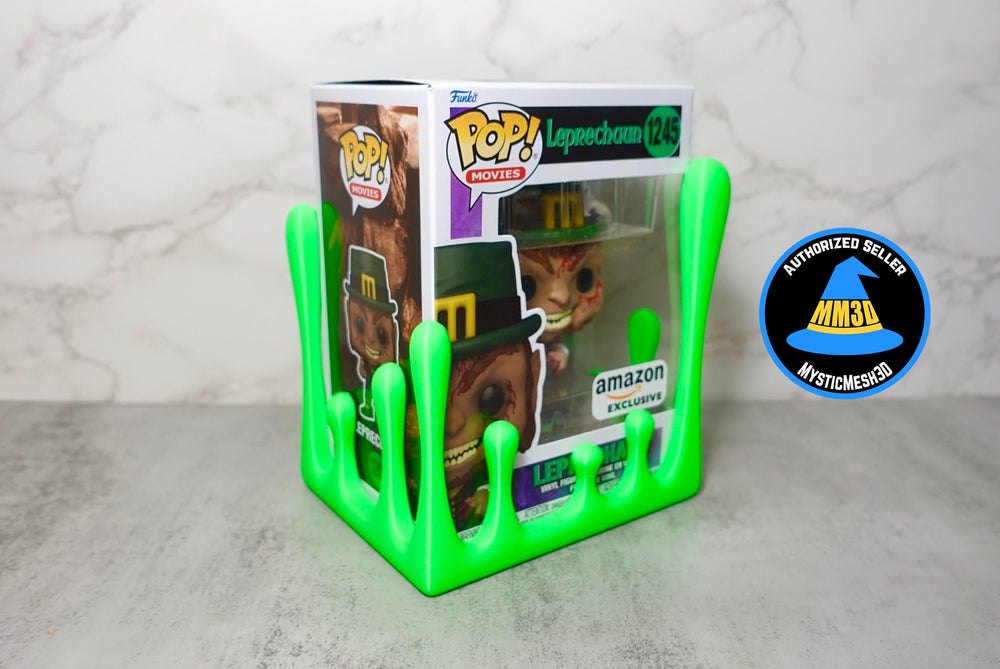 Slime Funko Pop Display | 3D Printed Collector Stand | Geeky Unique Theme | Custom Vinyl | Man Cave Decor | Novelty Display Solution