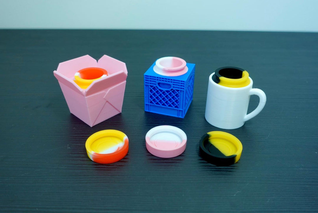 5ml Silicone Containers | Coffee Mug, Take-Out Box or Storage Box | Perfect for Travel and Organization