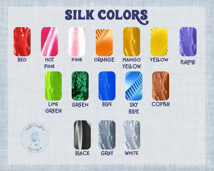 a poster with different colors of nail polish