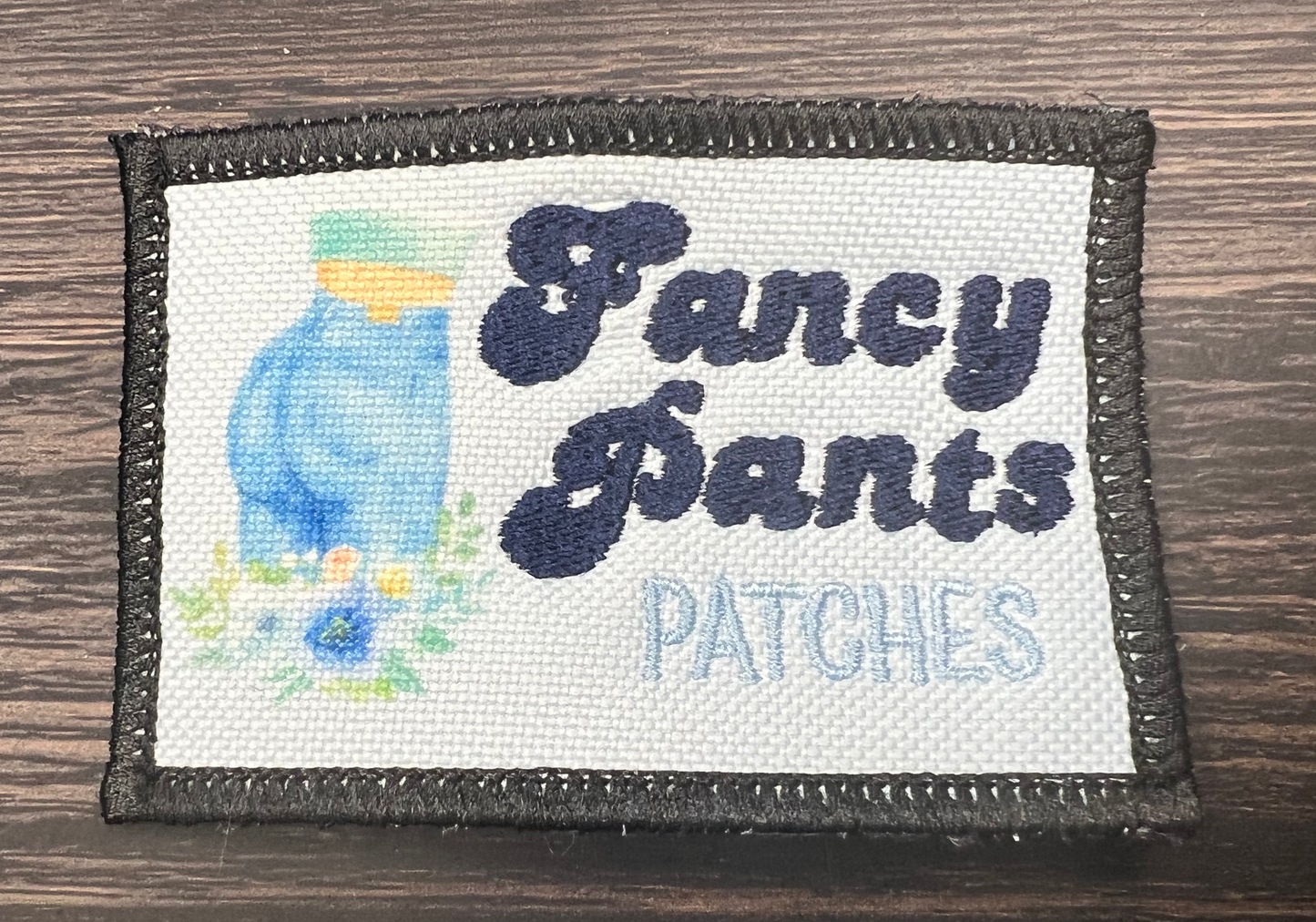 Fancy Pants Patches Sublimation and Embroidery Patch