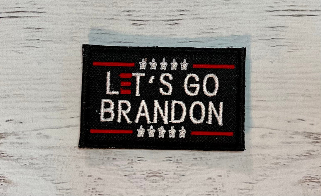 Let's Go Brandon Embroidery Patch