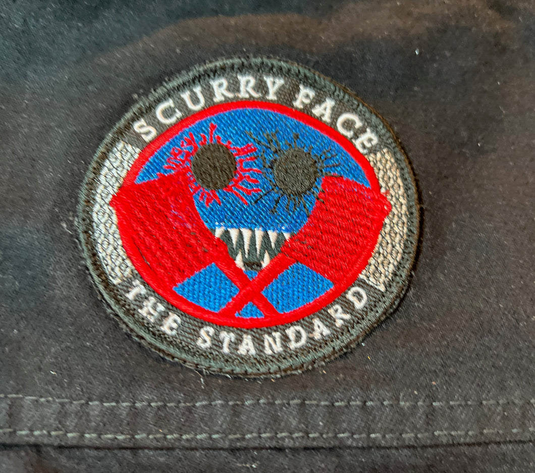 ScurryFace Official Embroidery Patch