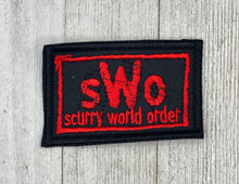 Load image into Gallery viewer, SWO Scurry World Order Embroidery Patch
